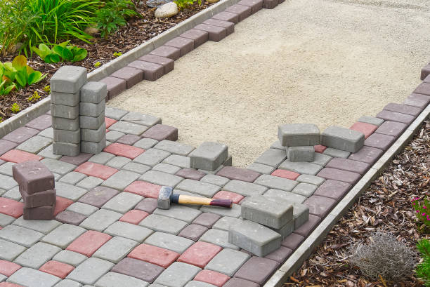 Residential Paver Driveway in View Park Windsor Hills, CA